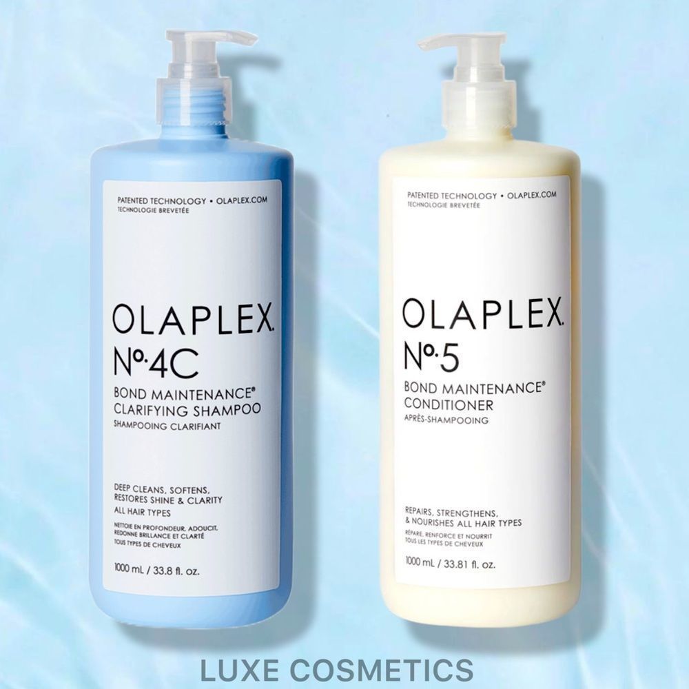 Olaplex No. 4C Clarifying Shampoo & No. 5 Bond Maintenance Conditioner Duo